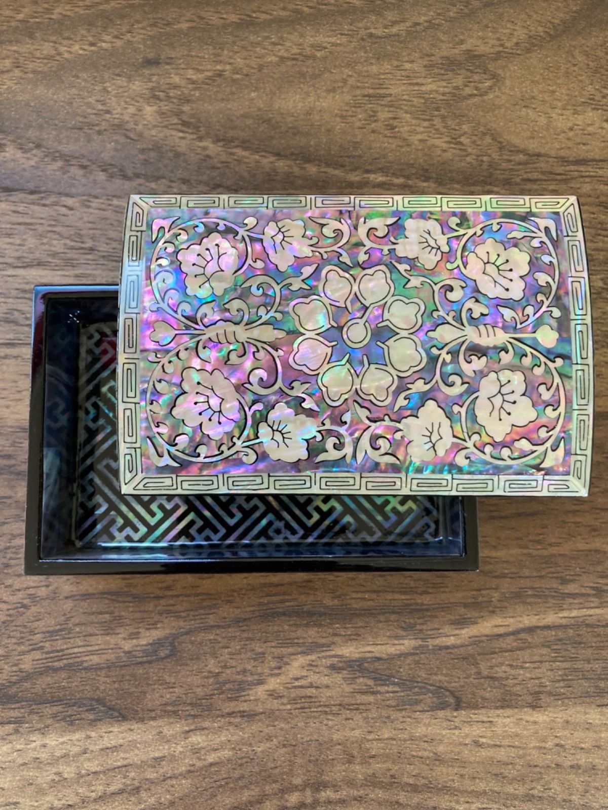 韓国 螺鈿細工 小物入れ - メルカリ