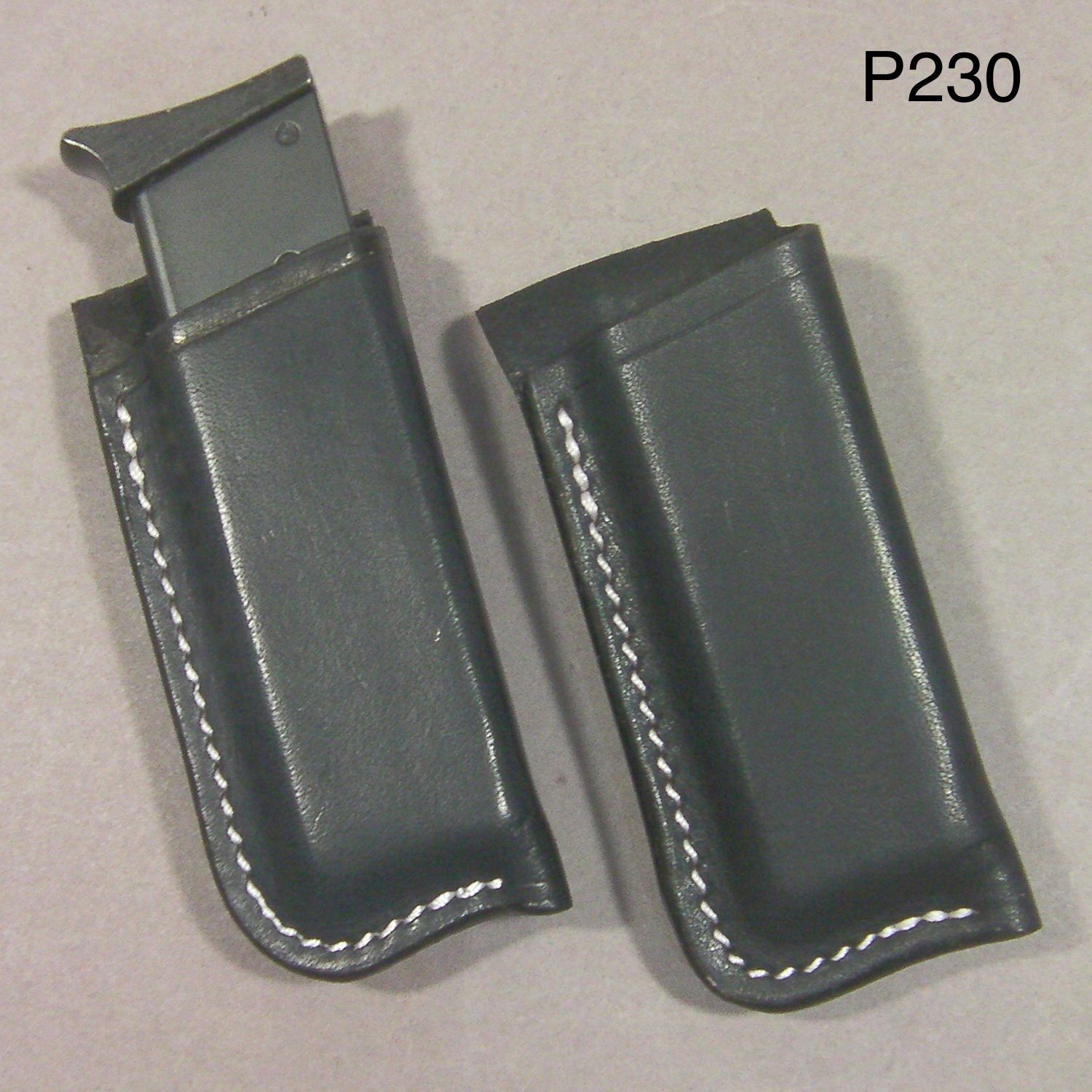 マガジン・ポーチ　マルゼン　PP、PPK、 PPK/S用　2個組　ホック・タイプ マルゼン ワルサーPPK用 18連スペアマガジン | マルゼン,マガジン