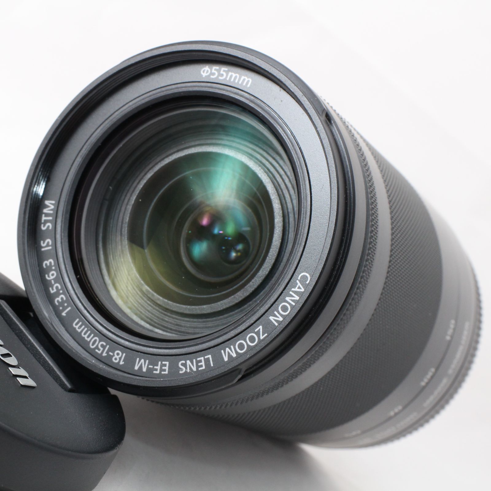 フード付 Canon 望遠ズームレンズ EF M 18 150 mm F 3 5 6 IS STM ミラーレス グラファイト キヤノン 4258