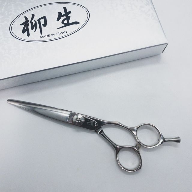 新品同様【YAGYU柳生】60 シザー オフセット 理容 美容ハサミ 美容師 