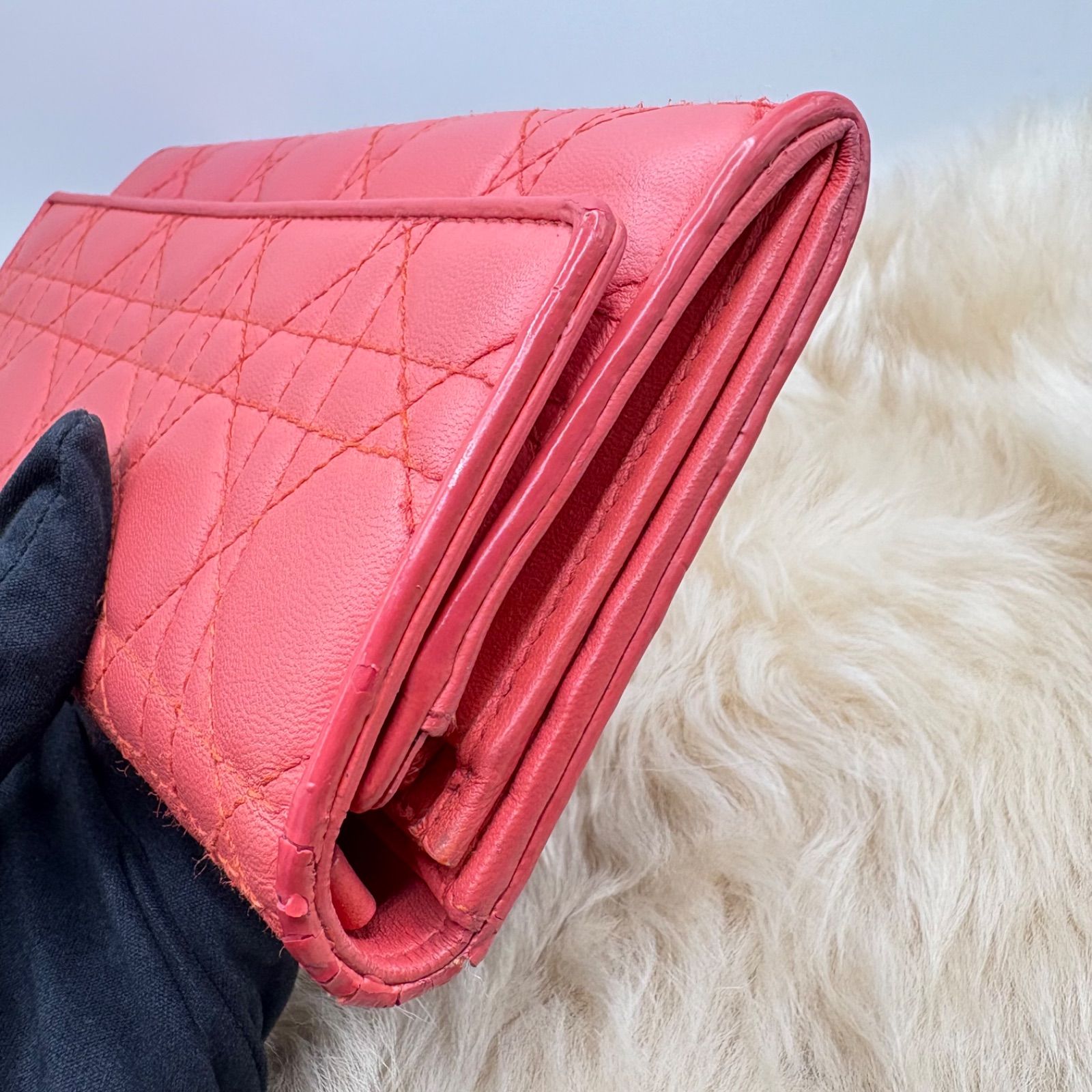 Christian Dior クリスチャンディオール Dior レディディオール 長財布 