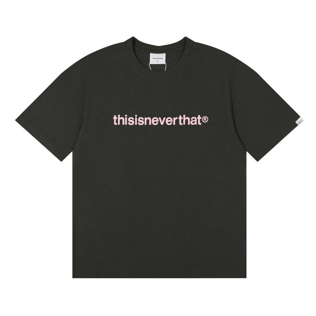 Thisisneverthat Tシャツ 春夏 男女兼用カーボングレー