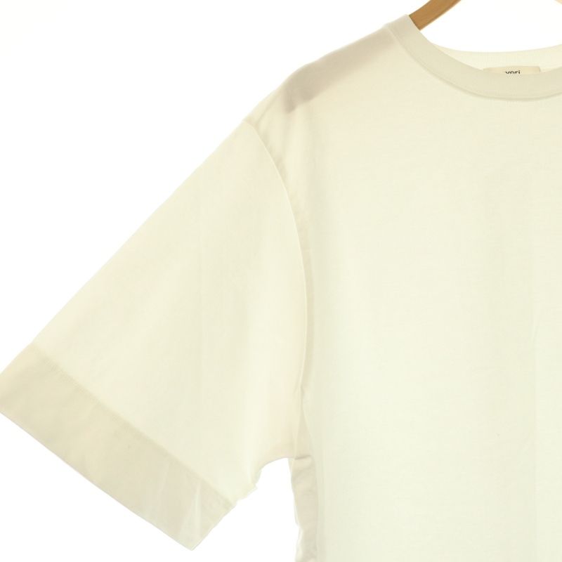 新品タグ付き◆yori ベーシック裏毛ヘムラウンドTee ベーシック裏毛ヘムラウンドTee | all item| yori