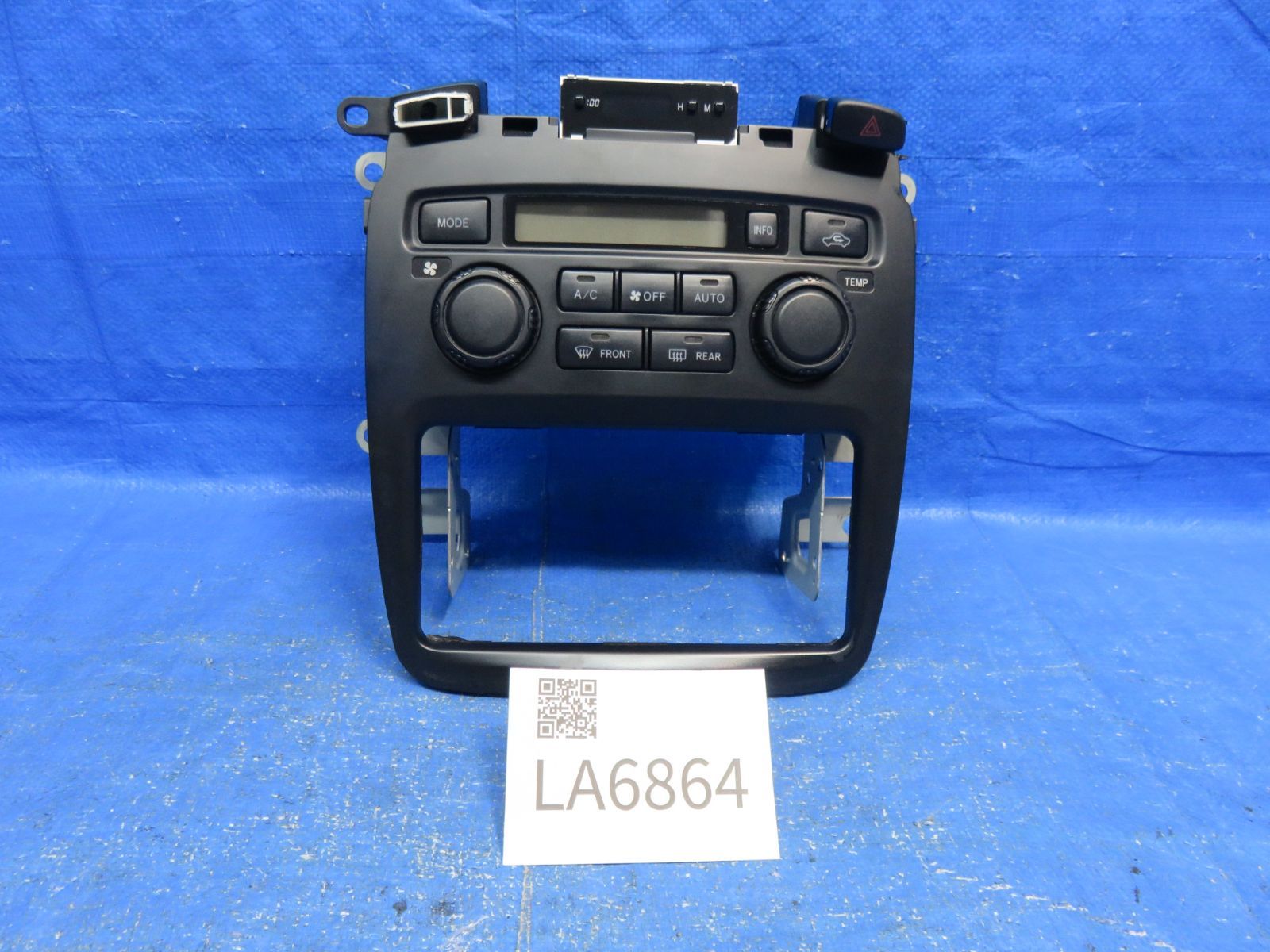 LA6864 トヨタ ACU25W クルーガーV センターパネル エアコンスイッチ ナビオーディオパネル 純正 ACU20W 色褪せ