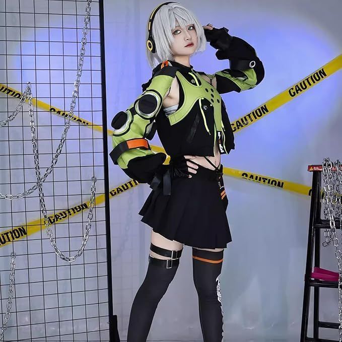 ゼンレスゾーンゼロコスプレ衣装ウイッグイベントアンビ!アクセサリーデマラコスチューム全セットハロウィンィ