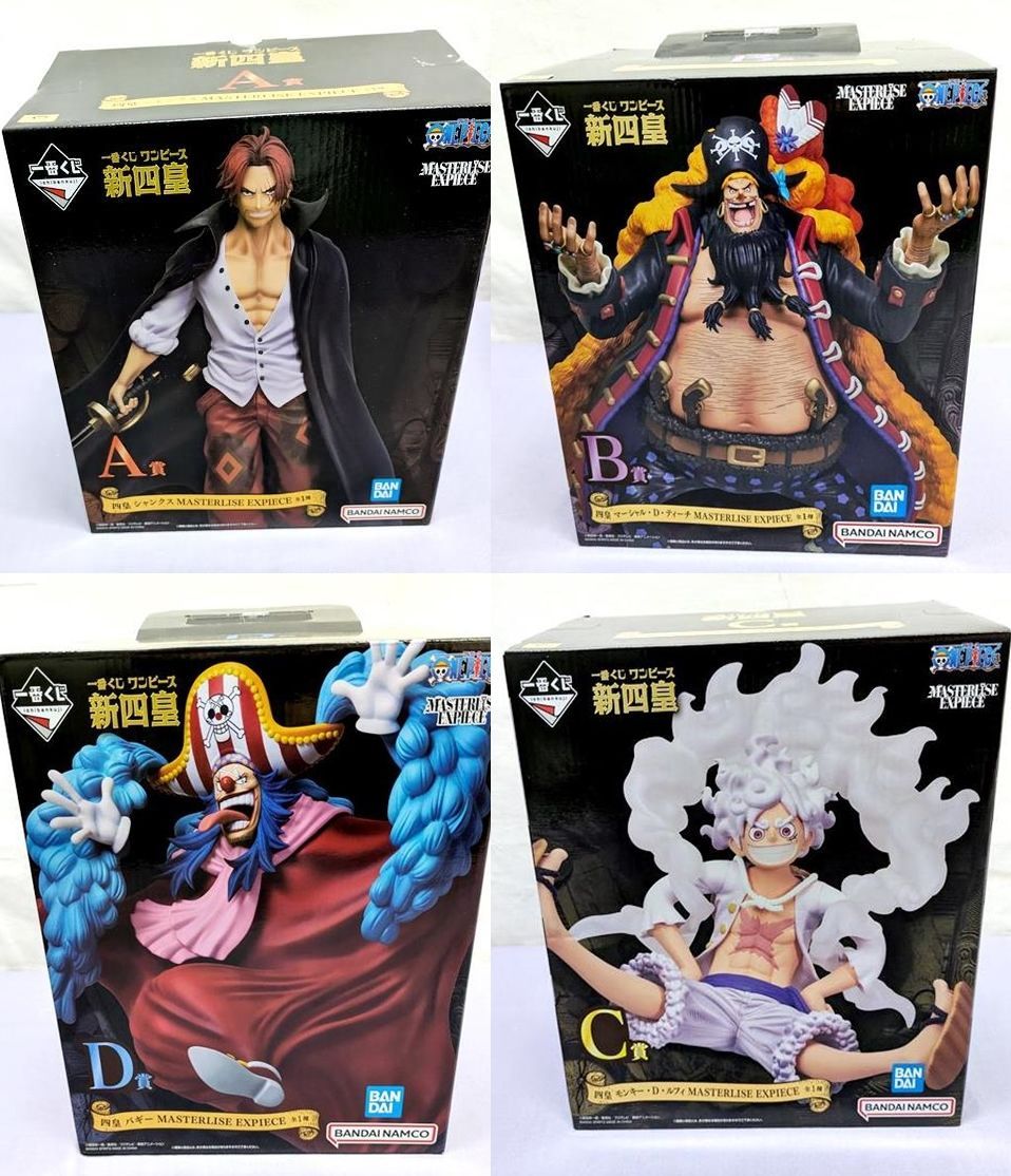 一番くじ ワンピース 新四皇 A賞シャンクスのみ未開封 B賞 マーシャル