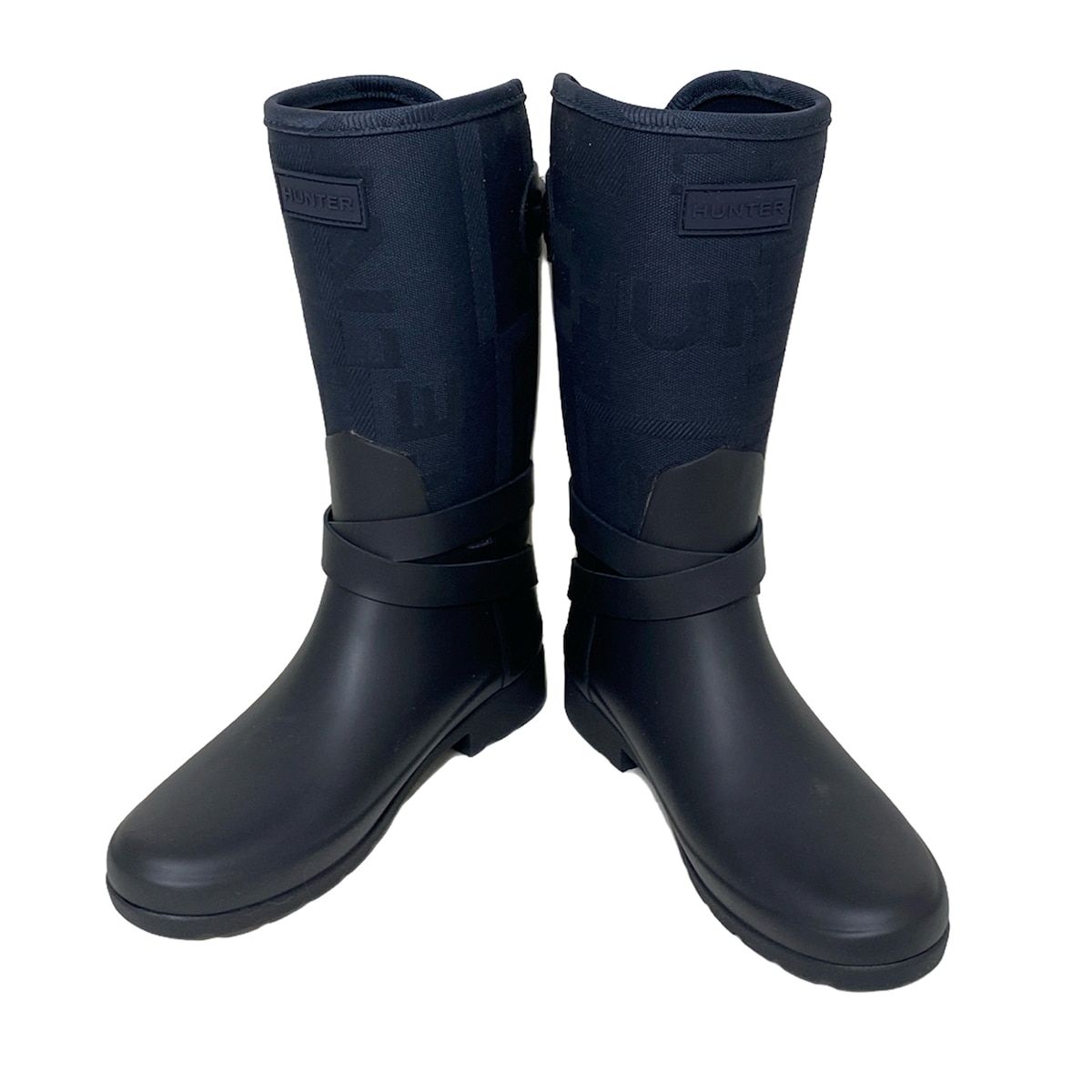 最終値下げ！　HUNTER ネイビー メンズ オリジナルショート 長靴 HUNTER メンズオリジナルショート ネイビー 最終値下げ！ HUNTER