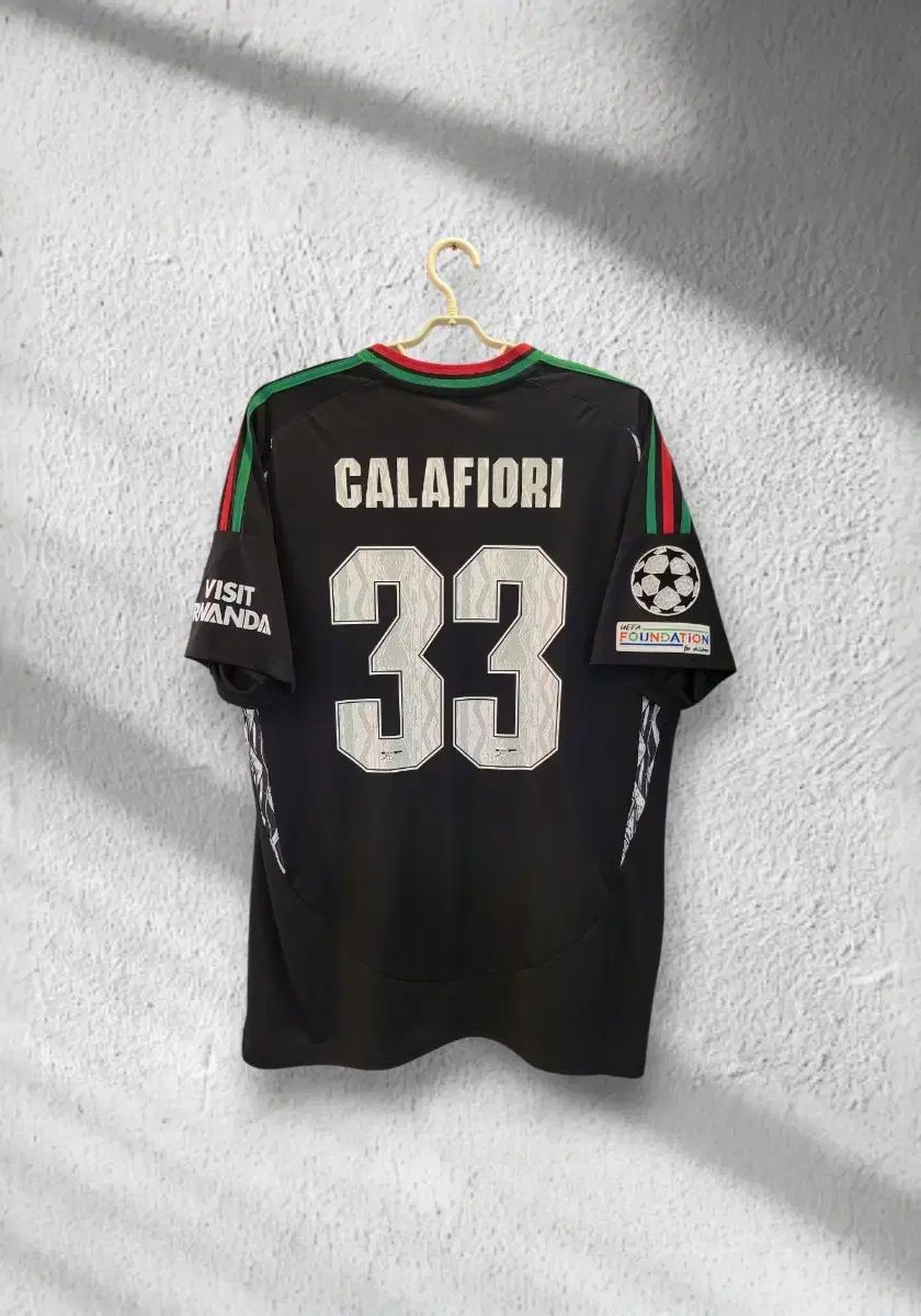 アーセナルFC 24 ー 25 アウェー カラフィオリドメスティック 2XL