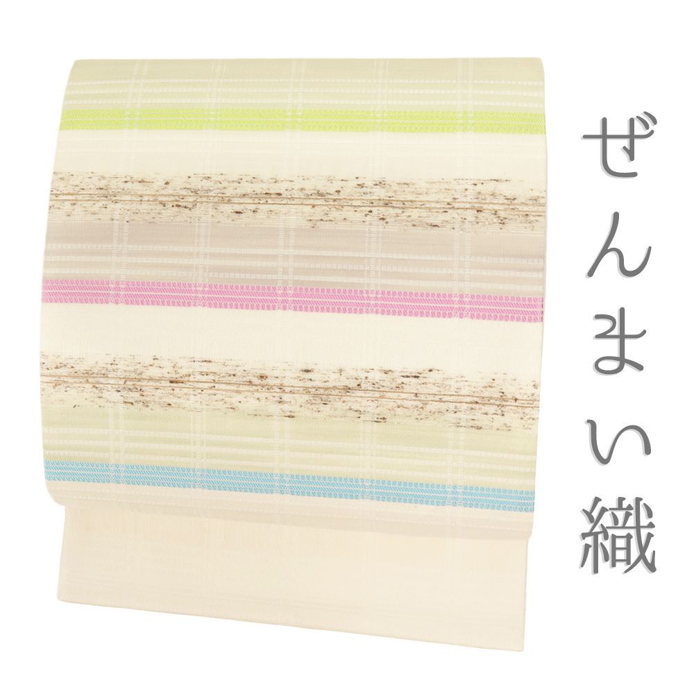 美品 ロング寸 夏帯 訪問着・無地用 絽つづれ 袋帯（正絹）仕立上り＜F806＞ 楽天市場】絽 袋帯の通販