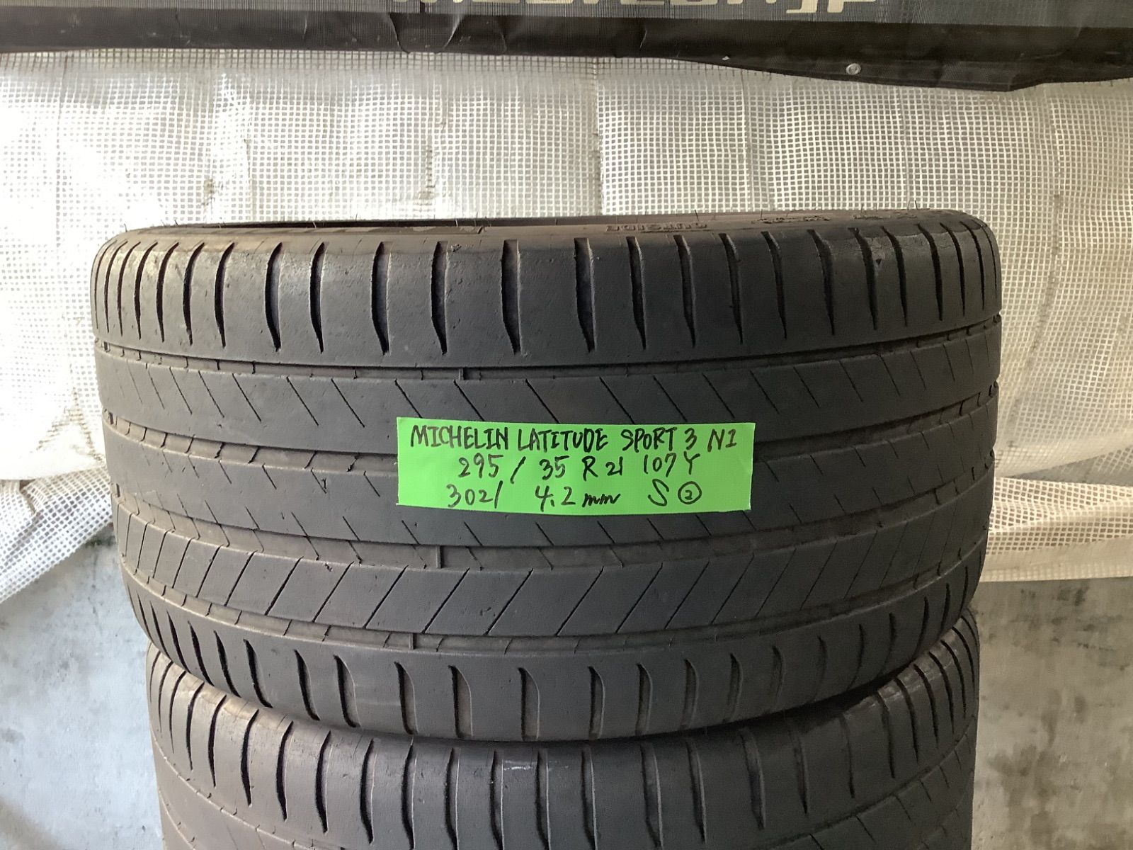 送料込み] 295/35R21 107Y 2021年製 MICHELIN LATITUDE SPORT3