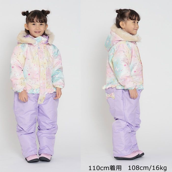 スノーウェア スキーウェア 子ども キッズ スノーコンビ 80 90 95 100 110 120 130