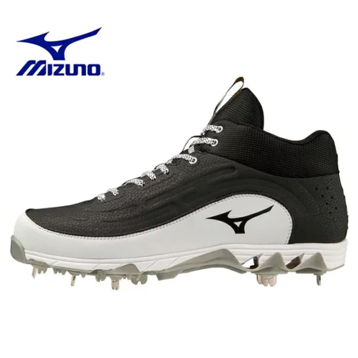 送料無料！新品 ミズノUSA Mizuno USA メンズ野球メタルスパイク 黒 サイズ27.0cm 9-SPIKE AMBITION 3 MID -  メルカリ