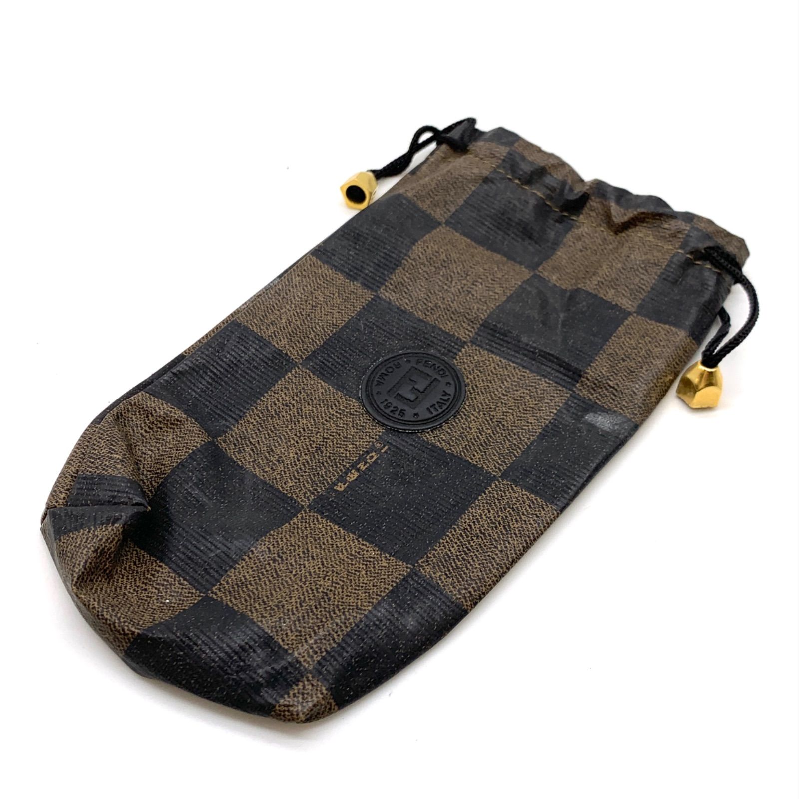 FENDI - 本物 フェンディ FENDI ズッカ ポーチ 小物入れ