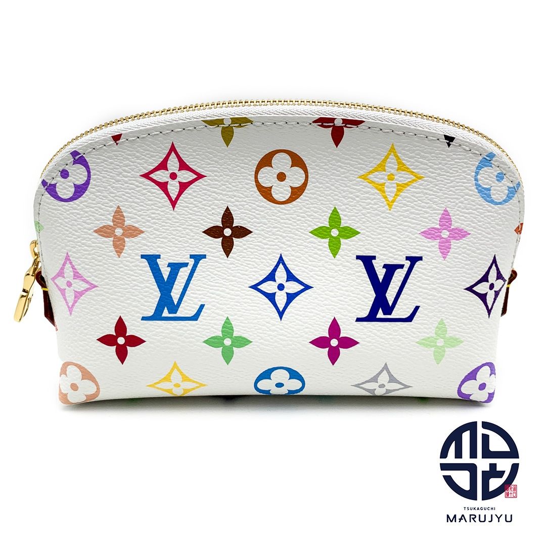 【村上隆コラボ♪】Louis Vuitton ポシェット コスメ ポーチ PM LOUIS VUITTON ルイヴィトン LV×TM ポシェットコスメティックPM