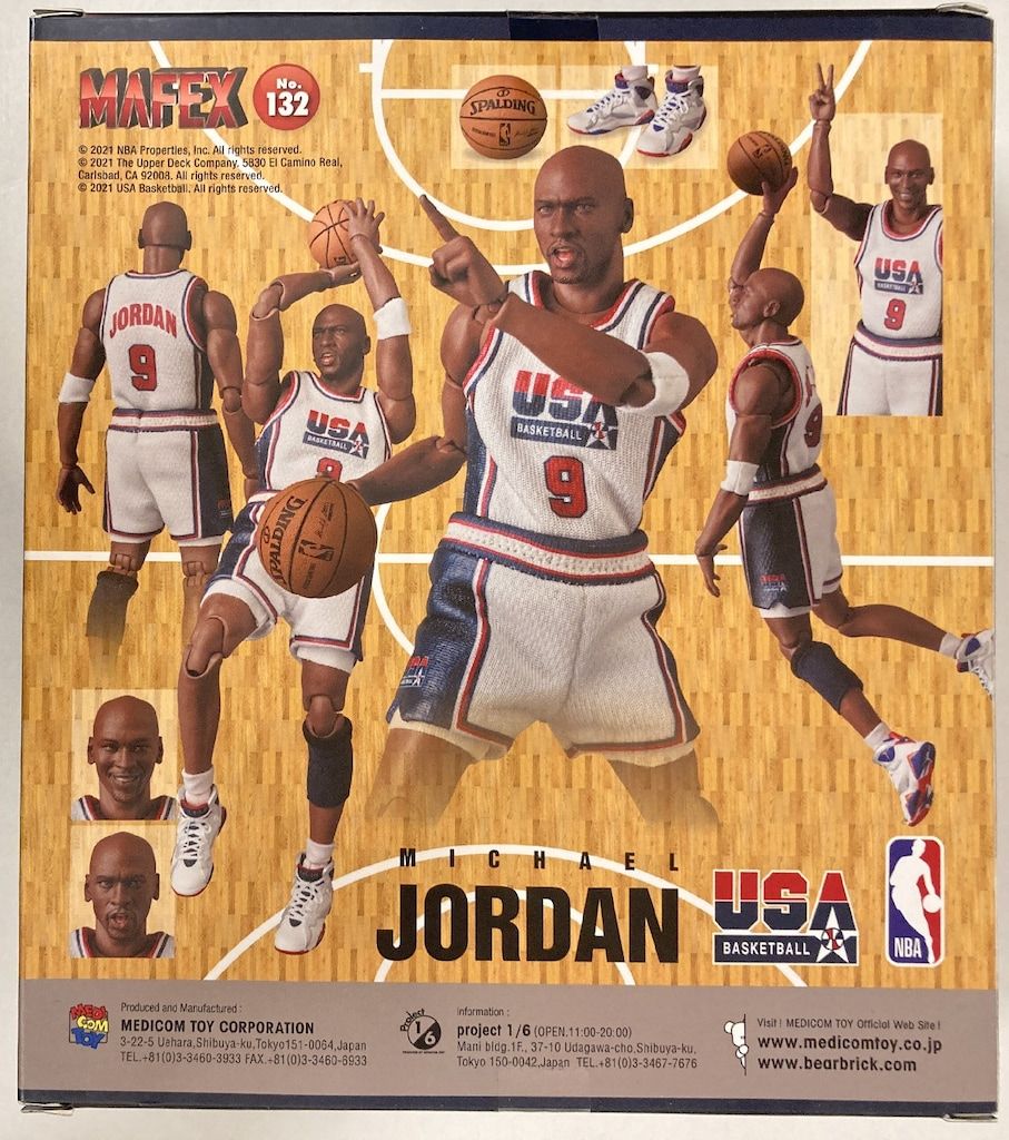 メディコム トイ MAFEX MICHAEL JORDAN (1992 TEAM USA) 132 Medicom