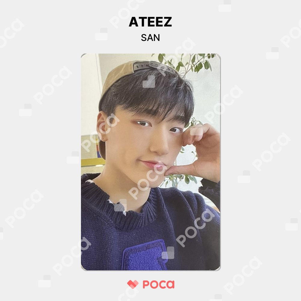 ATEEZ everline popup トレカ ATEEZ THE WORLD EP.2 OUTLAW Everline Offline POPUP Benefit