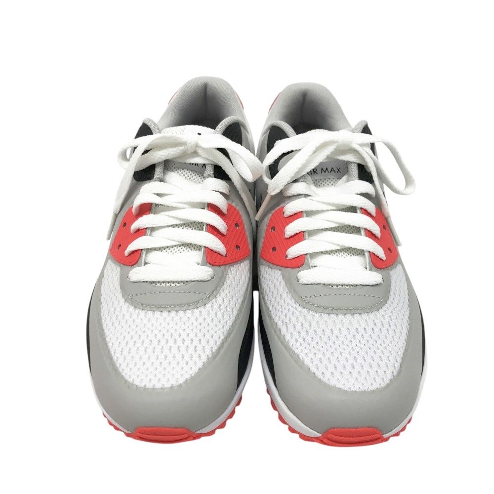 NIKE GOLF ナイキゴルフ CU9978-103 AIR MAX 90 ゴルフシューズ グレー系 25.5cm 240101550180 ゴルフウェア メンズ ストスト