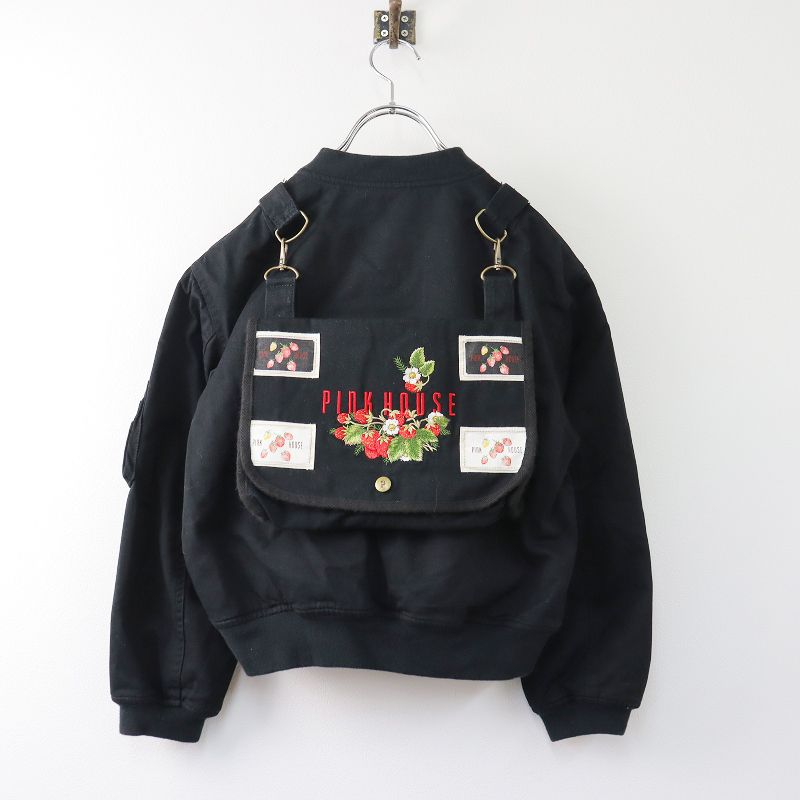 ピンクハウス チェルシー PINKHOUSE CHELSEA いちご刺繍 ゼッケン付