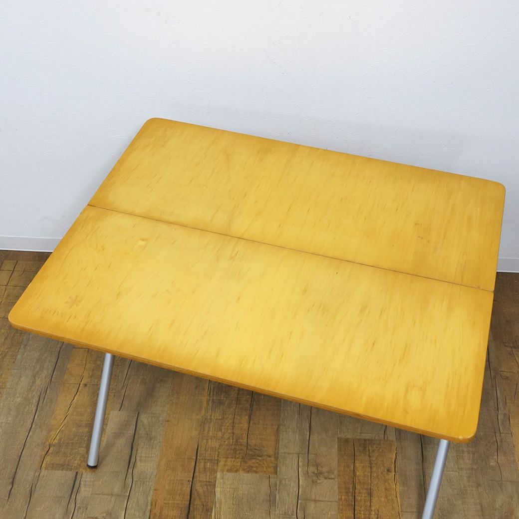 廃盤 スノーピーク snowpeak ワンアクションテーブル 旧型 シナベニヤ