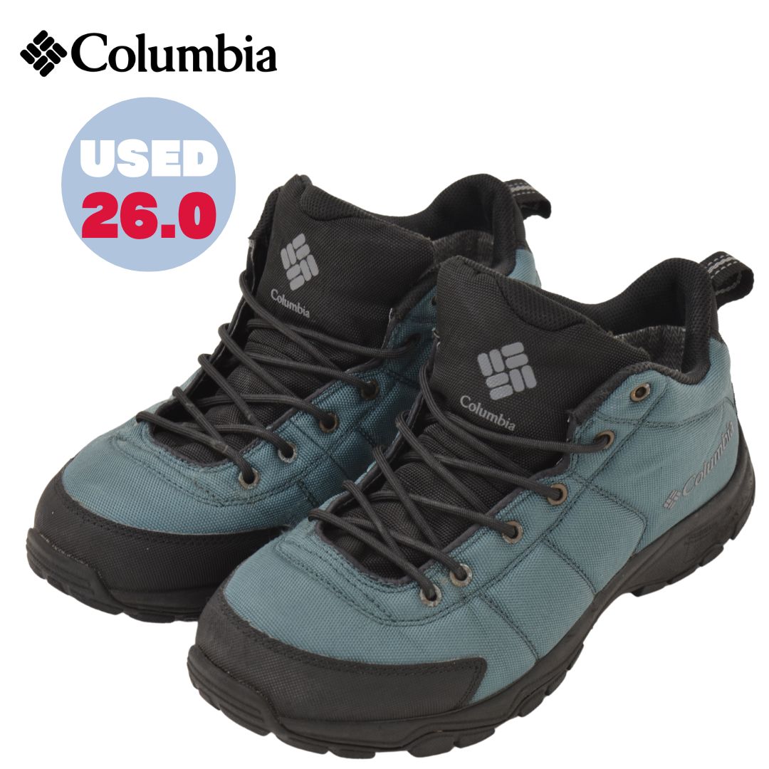 USED】 Columbia コロンビア トレッキングシューズ ALDER TRAIL 2 アルダートレイル YU0366 US8 26.0cm 防水  透湿 アウトドア キャンプ 登山 スニーカー 靴 メンズ - メルカリ