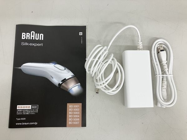 BRAUN ブラウン 6029 BD-5004 シルクエキスパート フラッシュ 美容器