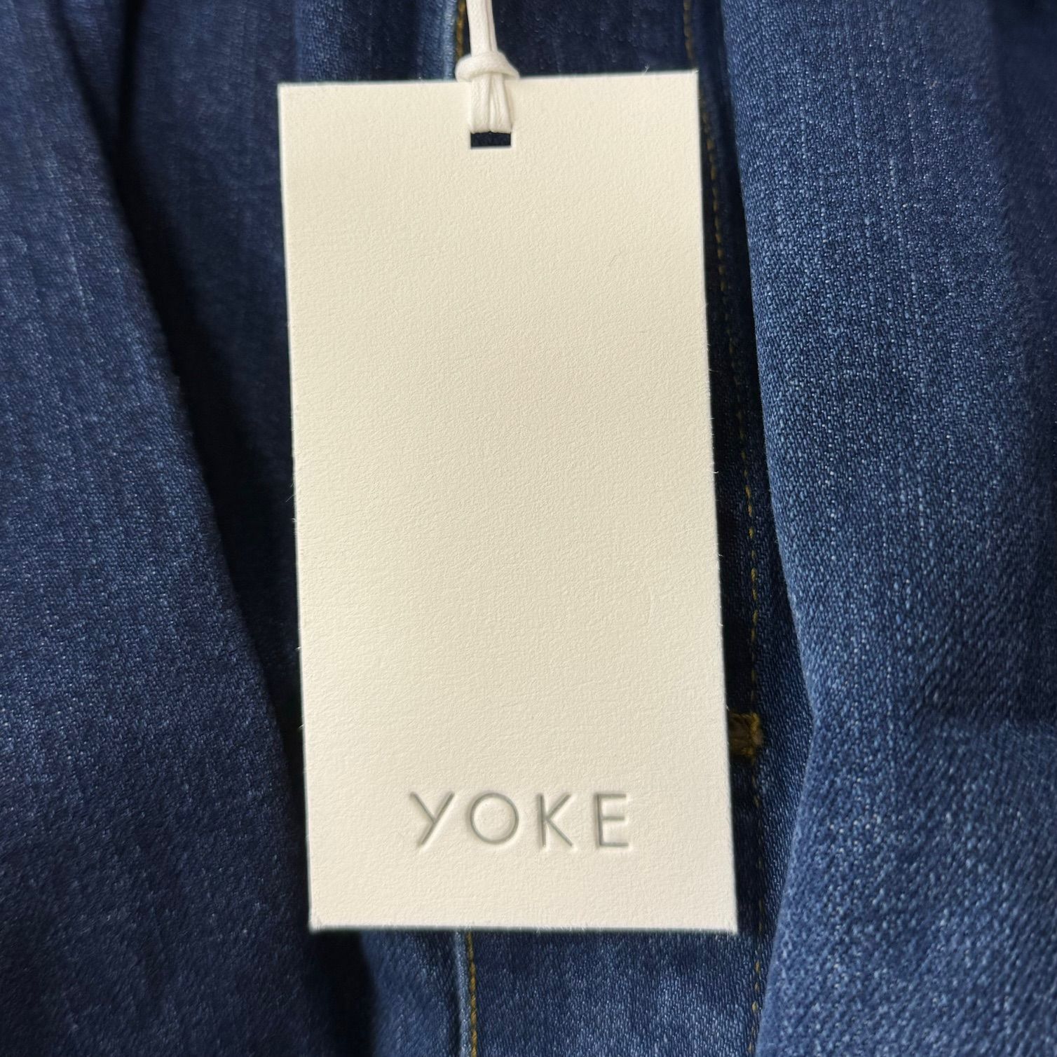 定価57200円 新品 YOKE 23SS Bleach Out Denim Jacket ブリーチデニム 