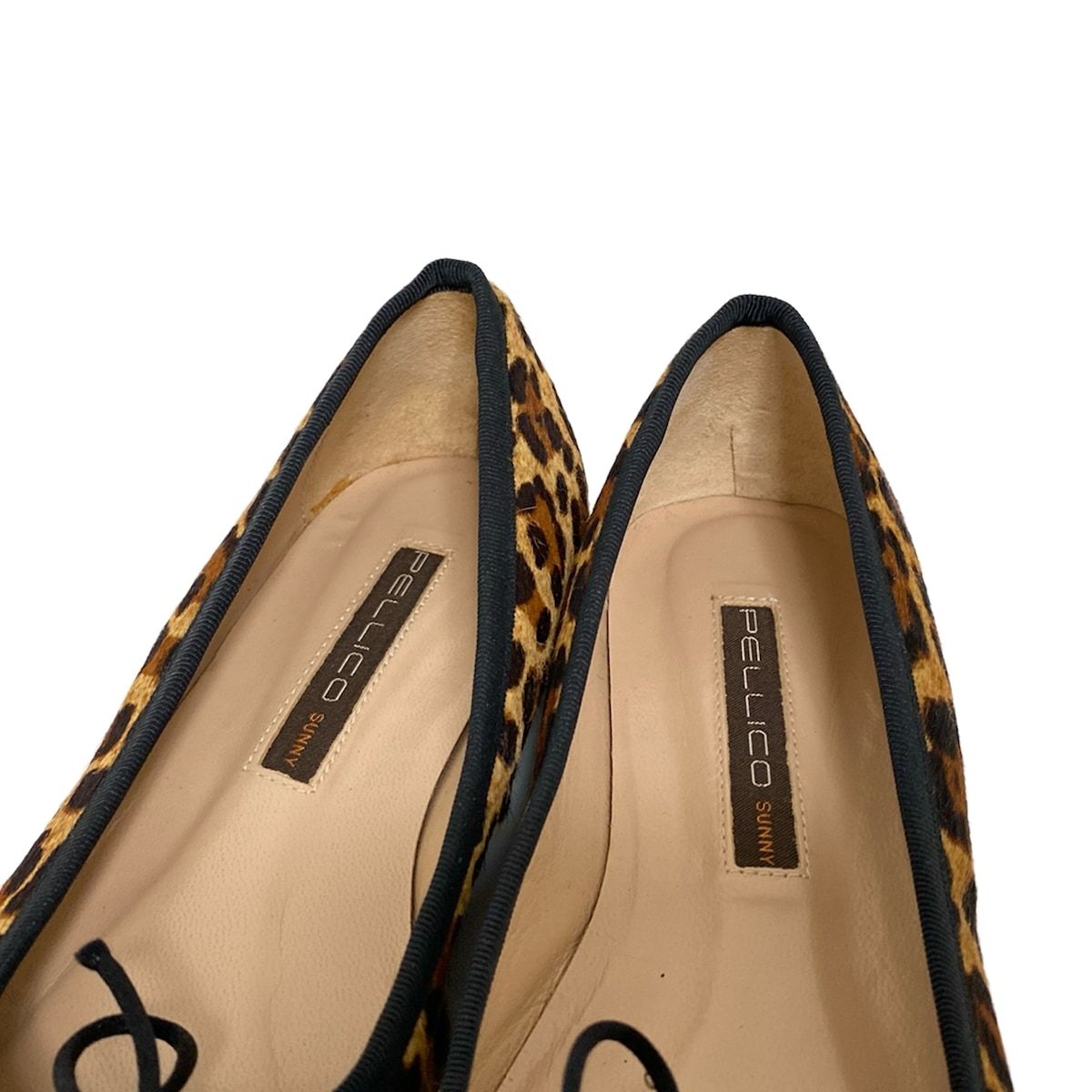 PELLICO ダークブラウン フラットシューズ 未使用 PELLICO ダーク