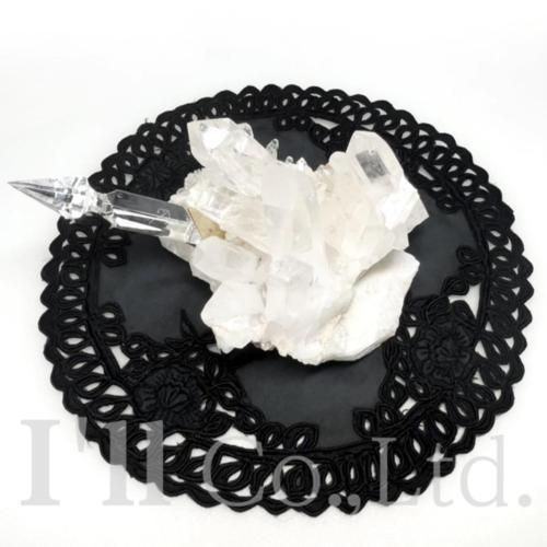 値下げ！Baccarat バカラ クォーツ ロッククリスタル 置物 クォーツ  