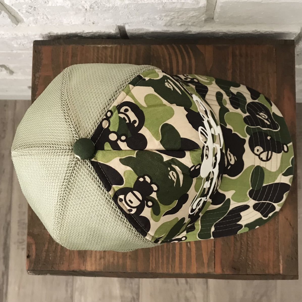 ABC camo マイロ キャップ BAPE ベイプ 000000008179 - メルカリ