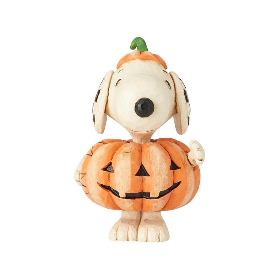 スヌーピー ハロウィン パンプキン かぼちゃ ミニ 8.9cm ハロウィン | ジムショア ピーナッツ グッズ フィギュア 人形 置物 彫刻 正規輸入品