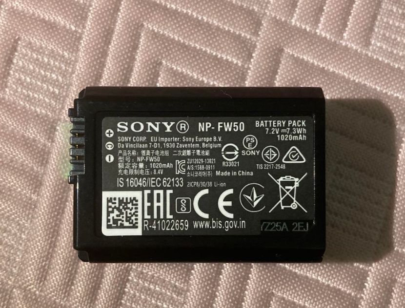 2個セットSONY NP-FW50