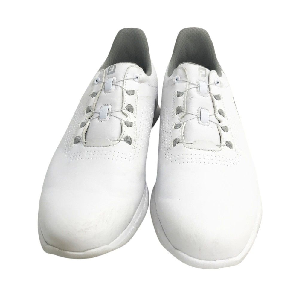 FOOT JOY フットジョイ 55446J フューエル BOA ゴルフシューズ  ホワイト系 25cm [240101438096] ゴルフウェア メンズ ストスト FOOT JOY フットジョイ 55446J フューエル BOA ゴルフシューズ