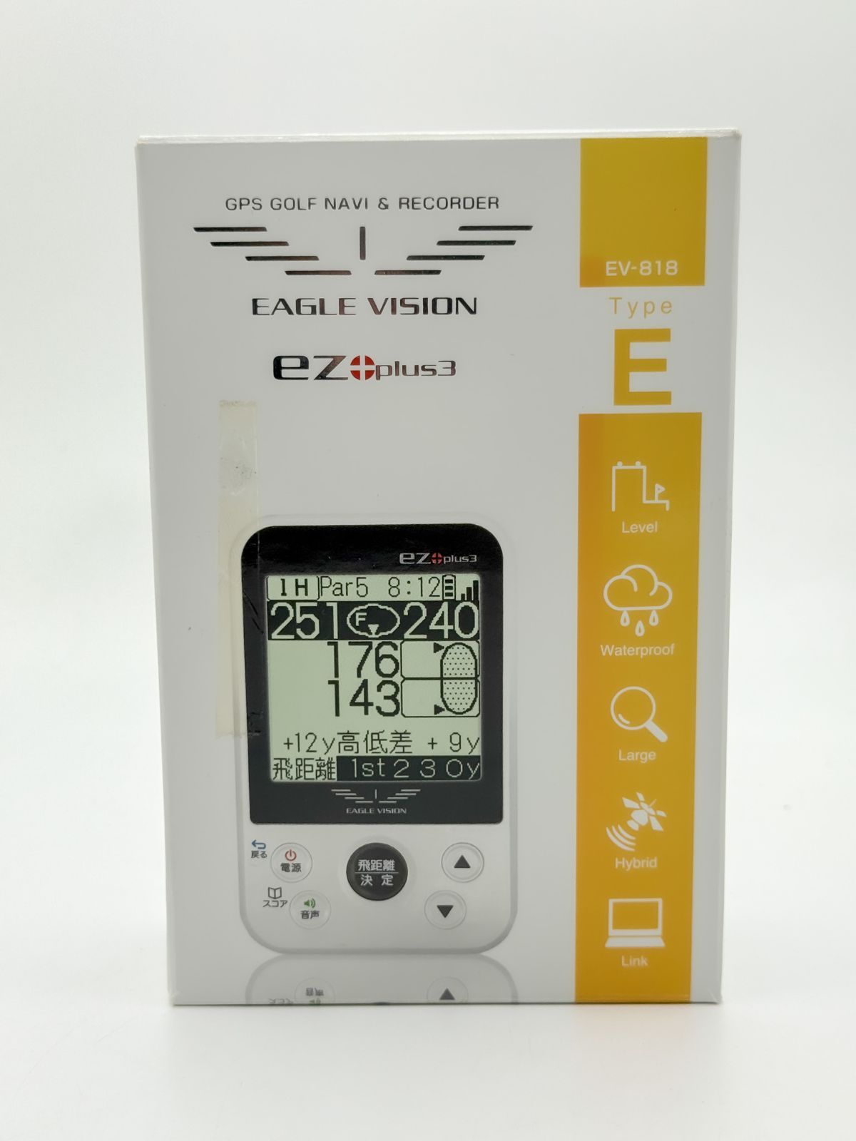 (未使用･未開封品)　アサヒゴルフ EAGLE VISION ez plus3 ユニセックス EV-818 p706p5g ez plus3 EV-818｜EAGLE VISION