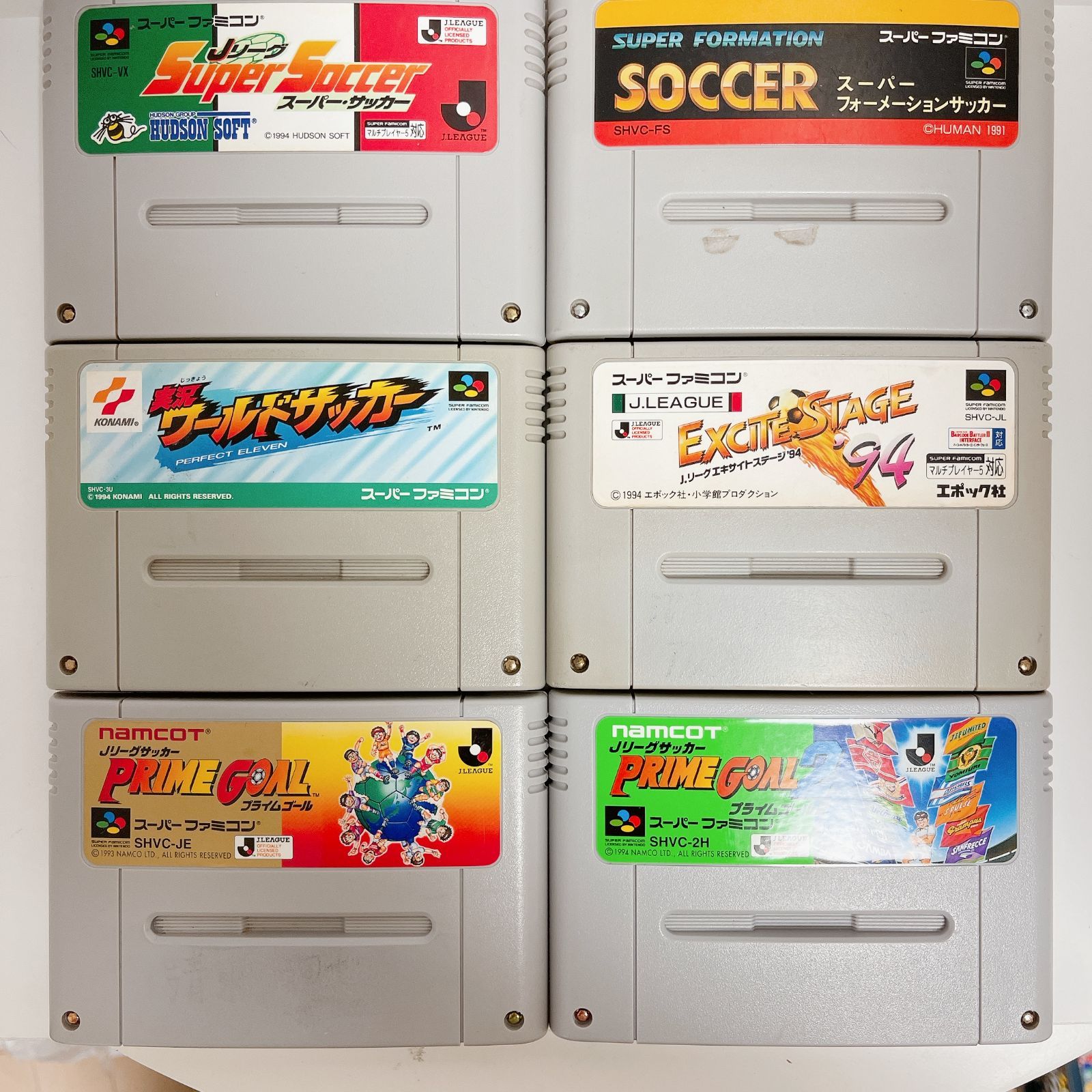 スーパーファミコン サッカーゲーム3本セット