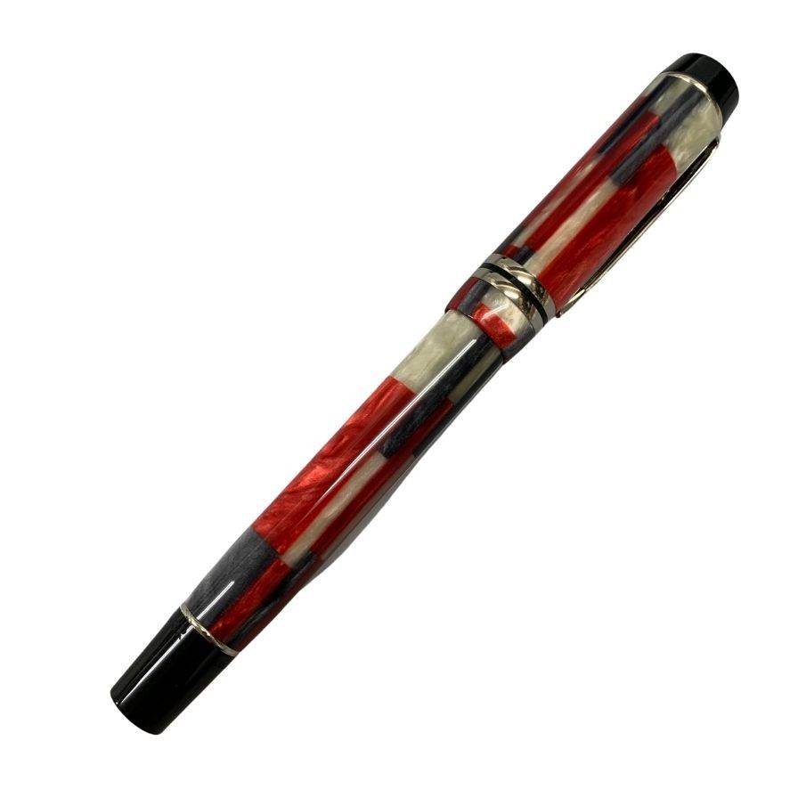 パーカー 万年筆 ディオフォールド モザイク レッド ペン先 18K PARKER DUOFOLD MOSAIC RED【AFI18】 - メルカリ