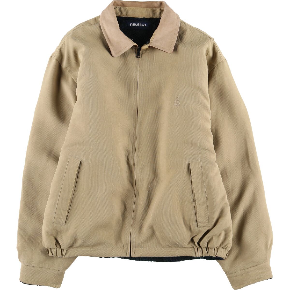 00s NAUTICA スイングトップ リバーシブルジャケット チェック柄 00s NAUTICA スイングトップ リバーシブルジャケット チェック柄