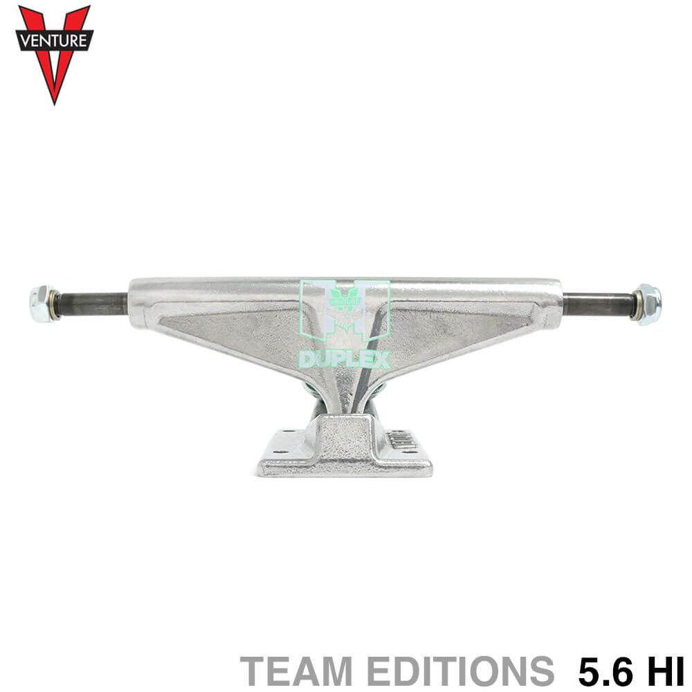 Ventureトラック シルバー/ブルー5.6 VENTURE TRUCK ベンチャー トラック V-TITANIUMS ALL POLISHED