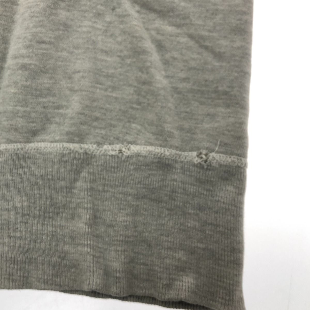 □□50s スウェット 貼り付け前Vガゼットスウェット SIZE 不明 古着