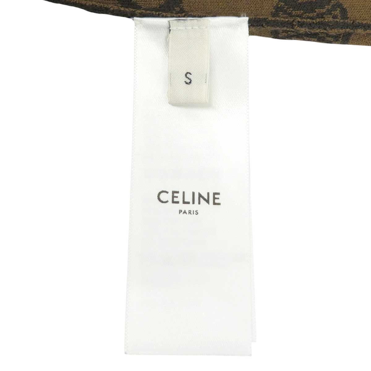 セリーヌ トリオンフ ニット ノースリーブ ミニ ワンピース 2AG05916T  