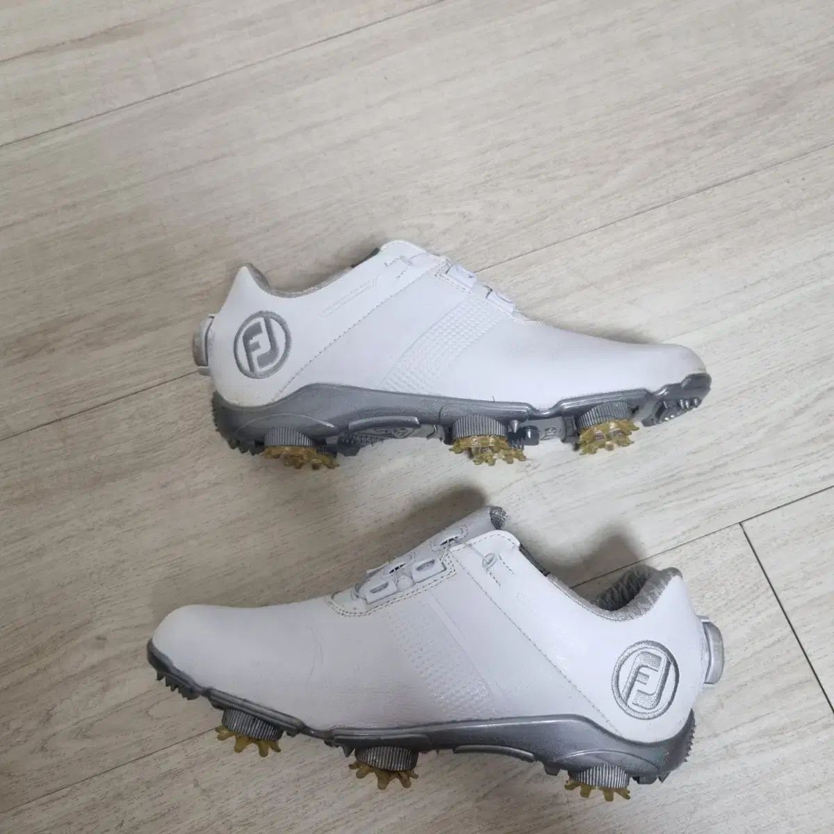 フツトジョイ レディースゴルフシューズ スパイク 白 24.5㎝ FOOT JOY