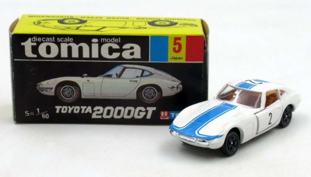 黒箱トミカ　日本製　トヨタ　2000GT ミニカーショップ ケンボックス トミカ 黒箱☆5 1-30☆トヨタ2000GT