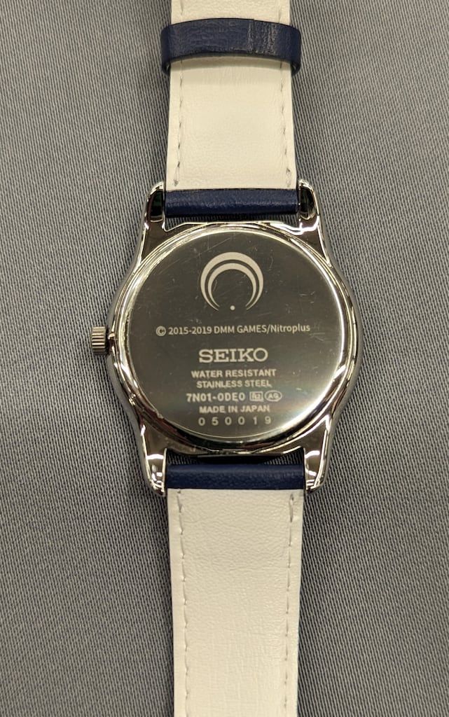 SEIKO 刀剣乱舞-ONLINE- オフィシャルコラボ腕時計 三日月宗近～時の