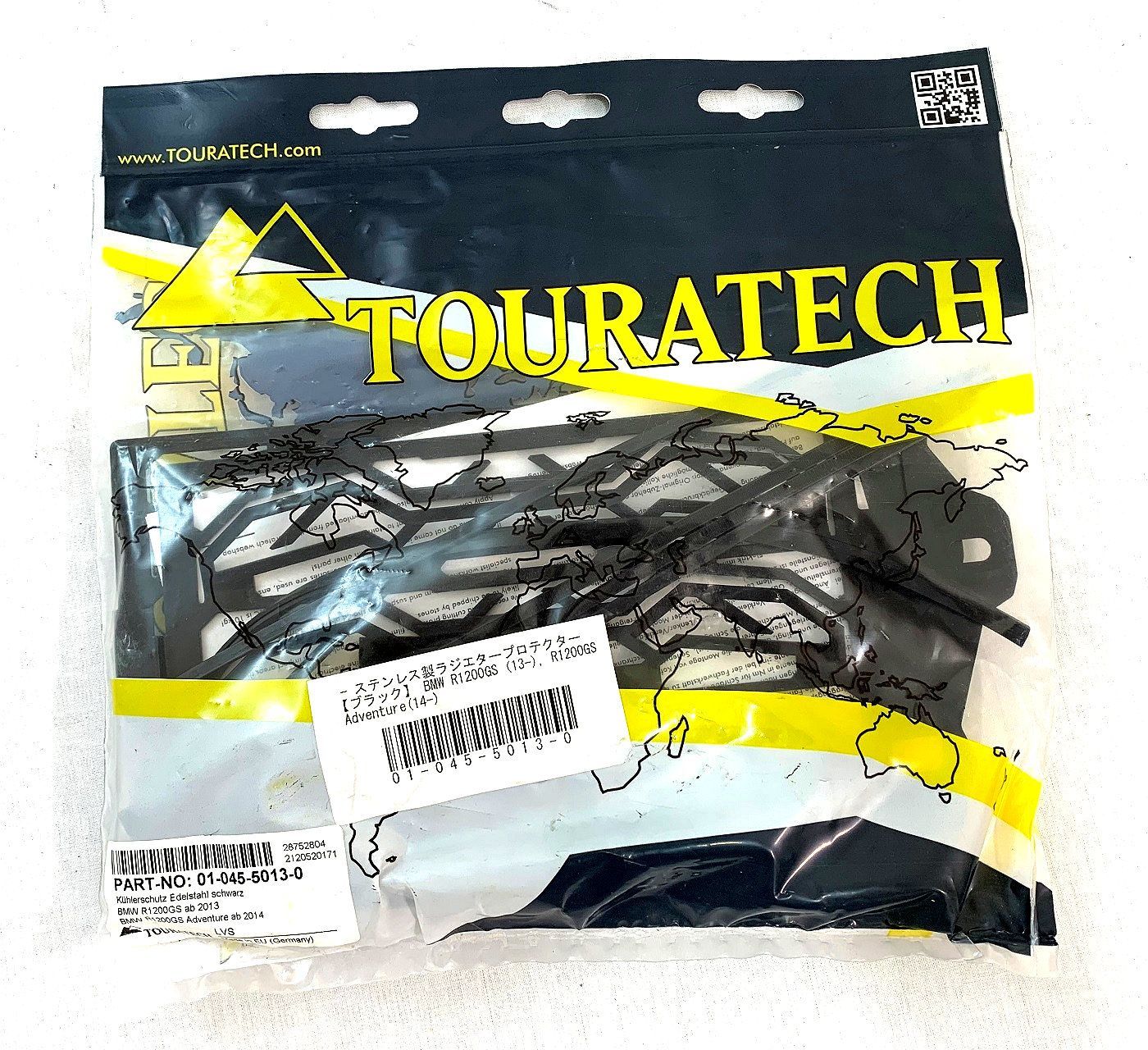TOURATECH / ツアラテック ラジエータープロテクター ブラック BMW