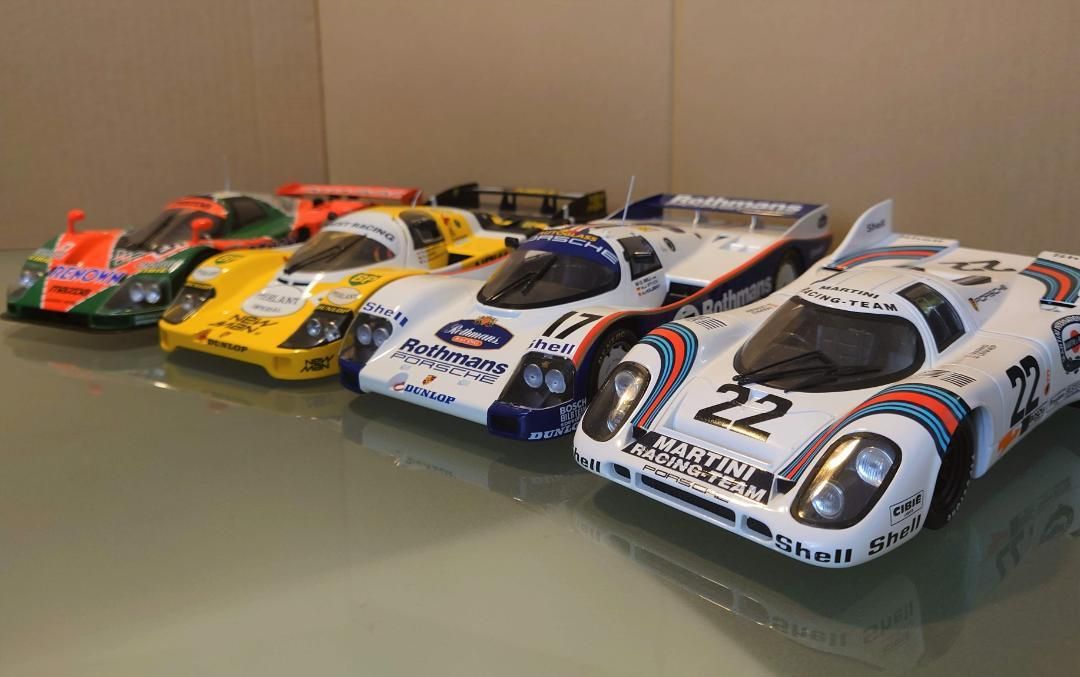 1/18 ポルシェ962C ロスマンズ ルマン1987優勝車 ROTHMANS