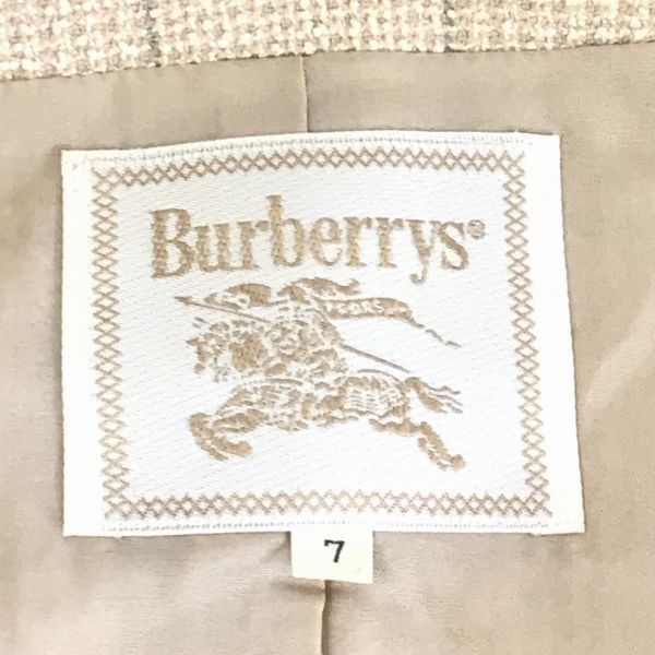 ビンテージ☆Burberrys/バーバリー☆シルク50%/スーツ/上下