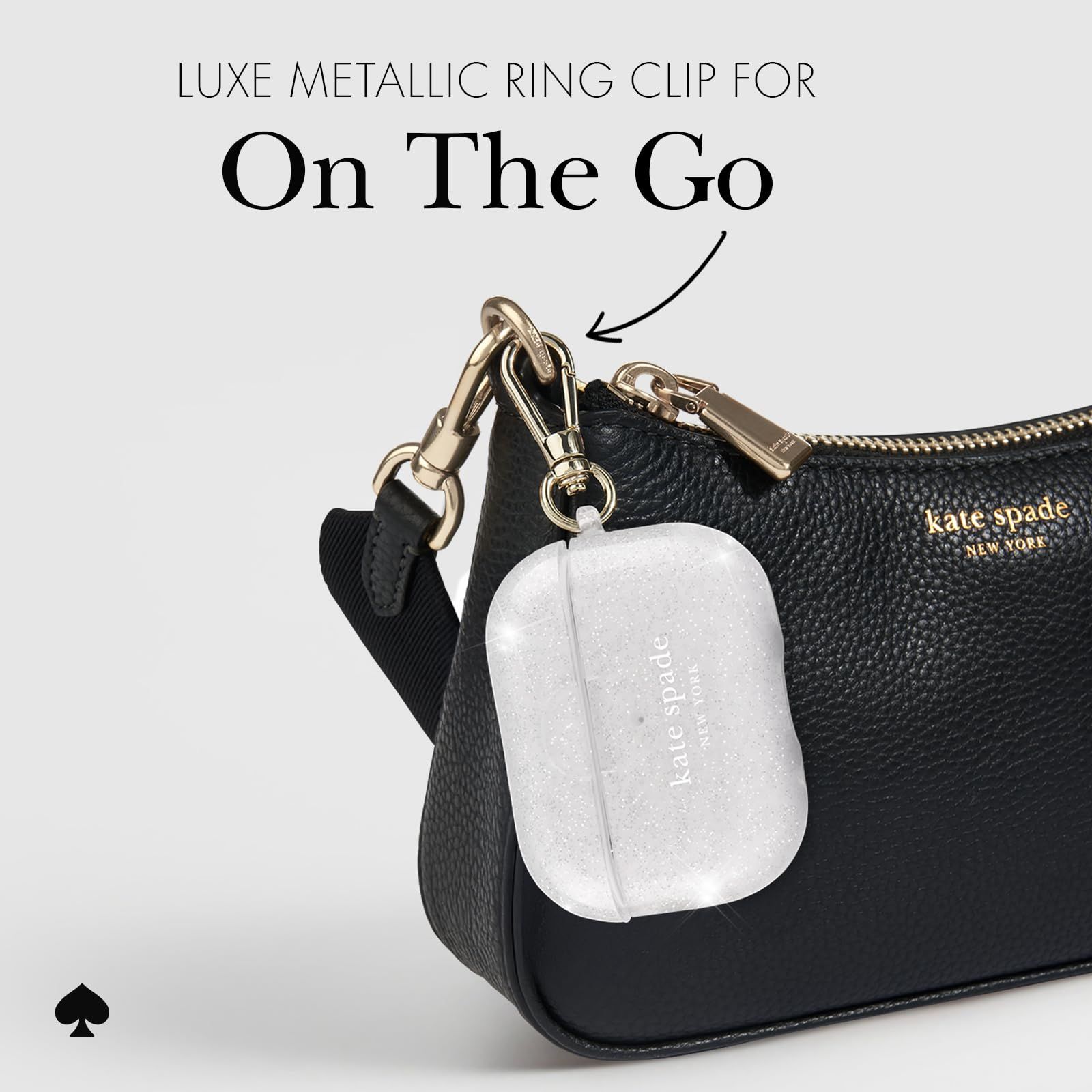 ケイトスペード Star Charm AirTag キーチェーン キーリング kate spade new york(ケイトスペード) - 海外通販のBUYMA