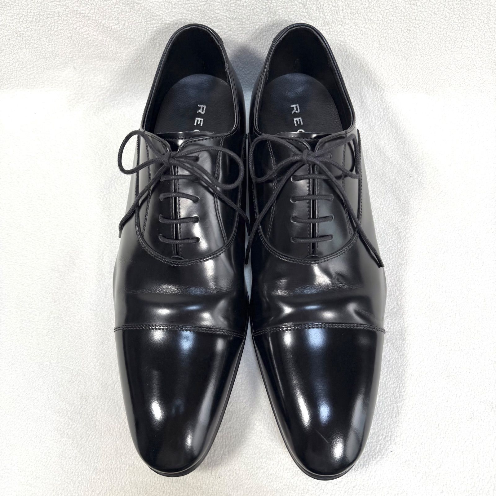 極美品・未使用級✨リーガル 011R ストレートチップ レザー ブラック