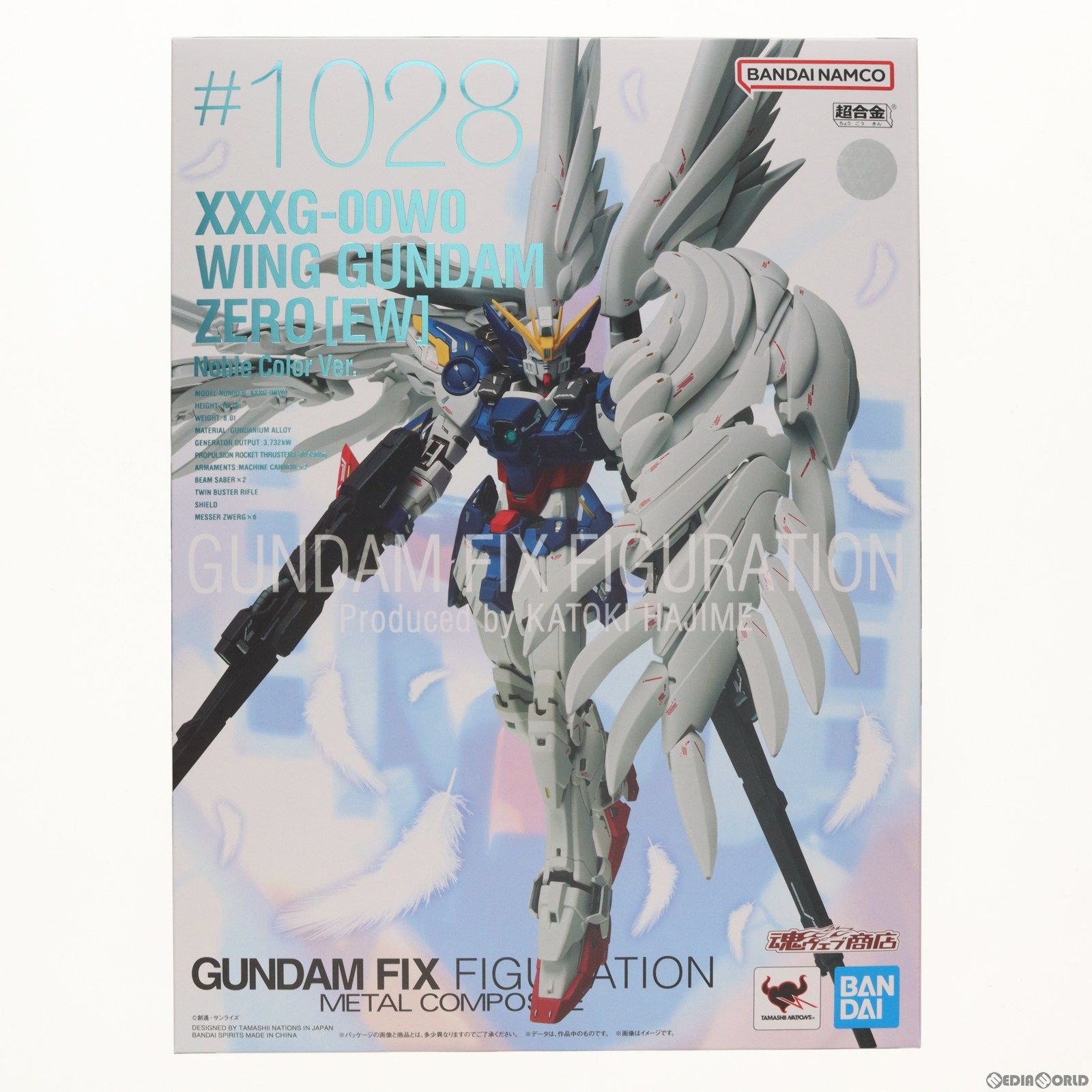 魂ウェブ商店限定 GUNDAM FIX FIGURATION METAL COMPOSITE ウイングガンダムゼロ(EW版) Noble Color  Ver. 新機動戦記ガンダムW Endless Waltz(エンドレスワルツ) 完成品 可動フィギュア バンダ - メルカリ