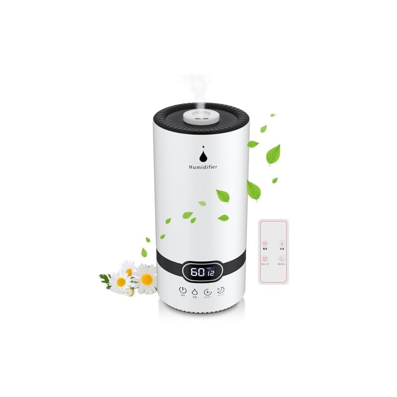 加湿器 大容量 5L【2024秋冬新登場＆乾燥対策】加湿器. かしつき