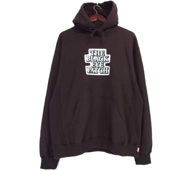 ブラック アイ パッチ THE BlACK EYE PATCH 【 Logo Hoodie 】 ロゴ プリント フーディ パーカー w20716